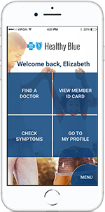 Mobile App Home Page